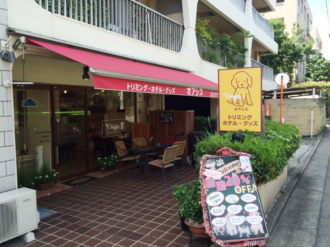 東京都目黒区のドッグカフェ トリミングスタジオOASISのサムネイルのサムネイル1枚目
