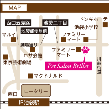 東京都豊島区のペットホテル トリミングサロン Brillerのサムネイルのサムネイル2枚目