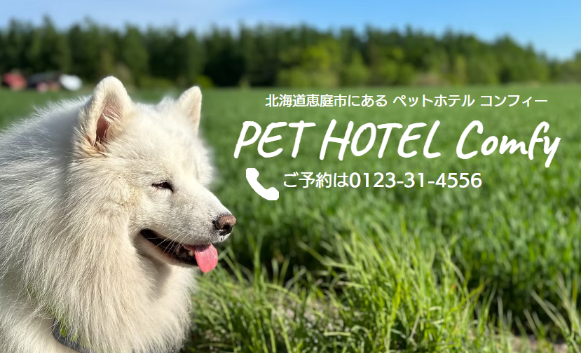 北海道恵庭市のペットホテル PET HOTEL Comfyのサムネイルのサムネイル1枚目