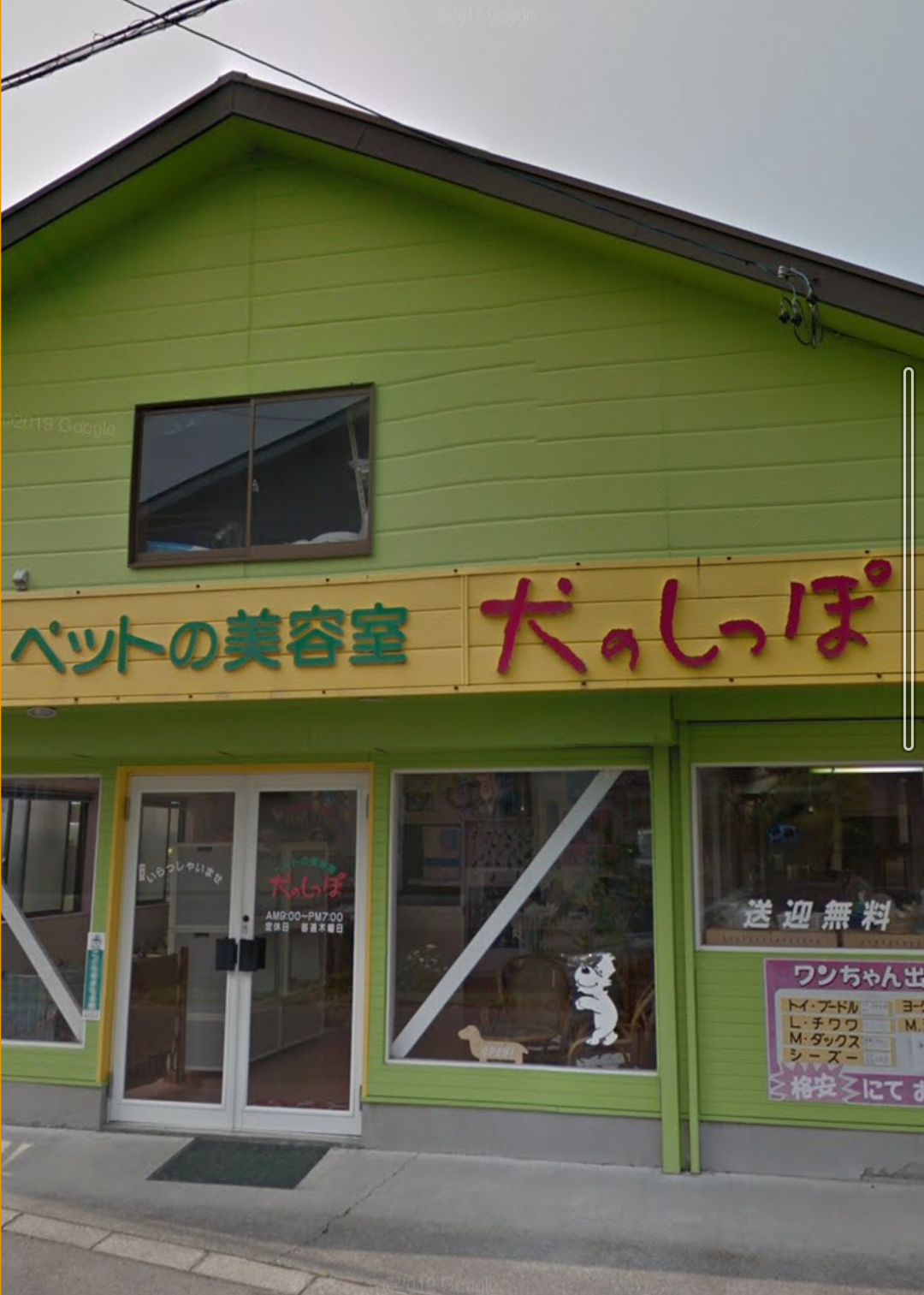 静岡県焼津市のトリミングサロン ペットの美容室 犬のしっぽの1枚目
