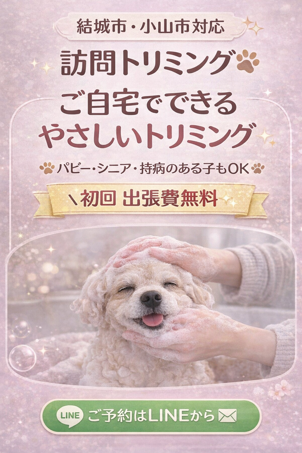 訪問型出張トリミングYuiPet 1