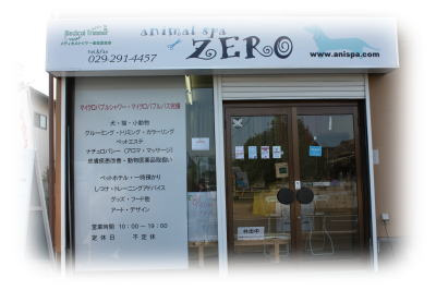 茨城県水戸市のトリミングサロン animal spa ZEROの2枚目