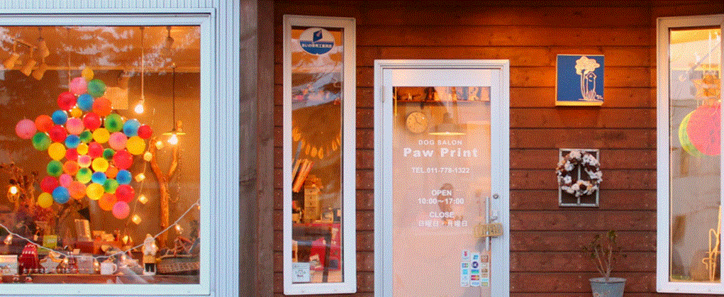 北海道札幌市北区のトリミングサロン dog salon paw printの1枚目