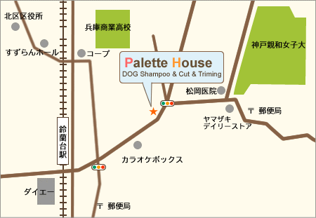 兵庫県神戸市北区のトリミングサロン ペットサロン パレットハウスのサムネイル2枚目